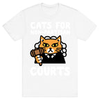 Cats for Non-Partisan Courts T-Shirt