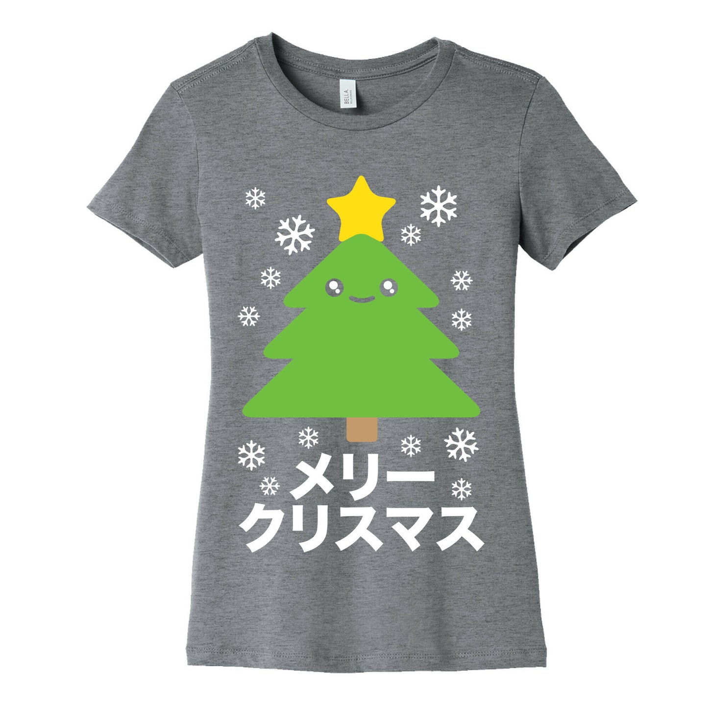 Kawaii Christmas Women's Cotton Tee