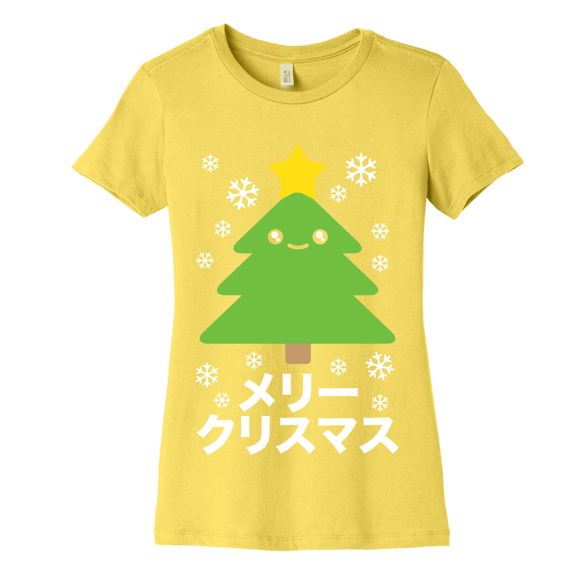 Kawaii Christmas Women's Cotton Tee