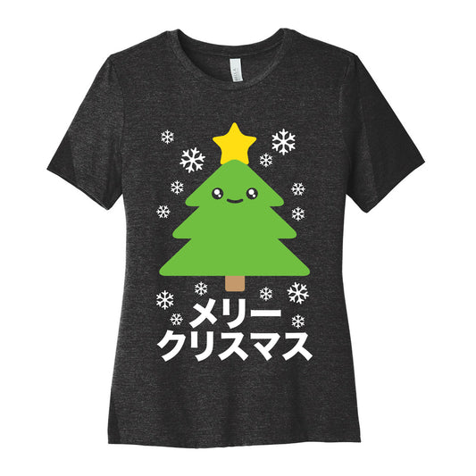 Kawaii Christmas Women's Cotton Tee