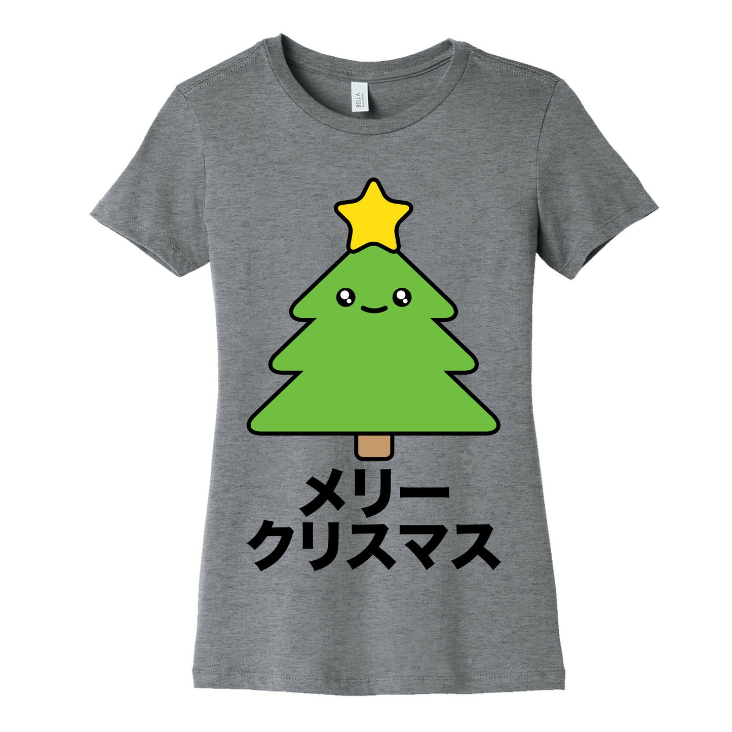 Kawaii Christmas Women's Cotton Tee