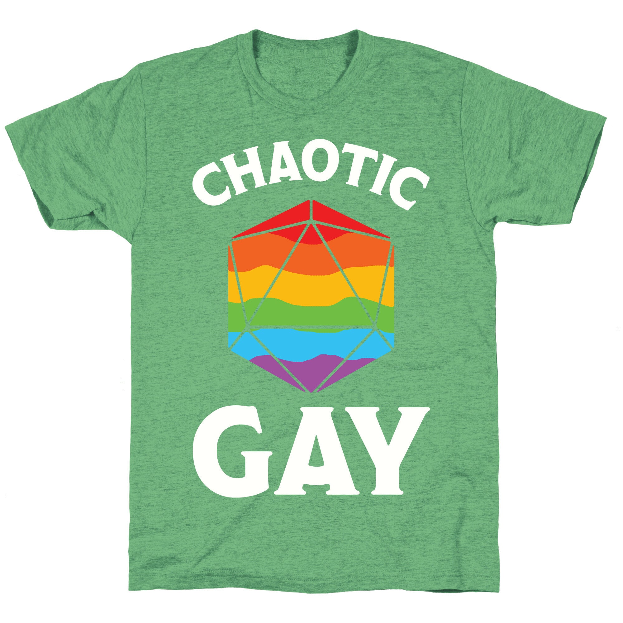 Chaotic Gay Unisex Triblend Tee