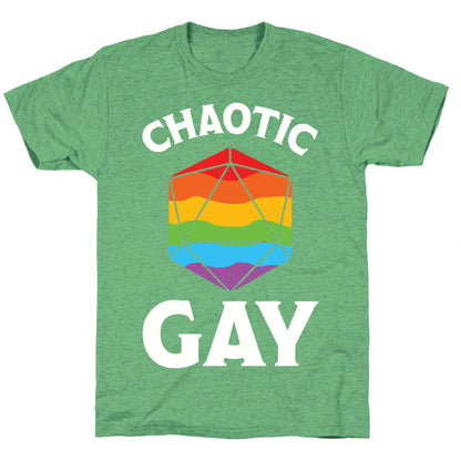 Chaotic Gay Unisex Triblend Tee