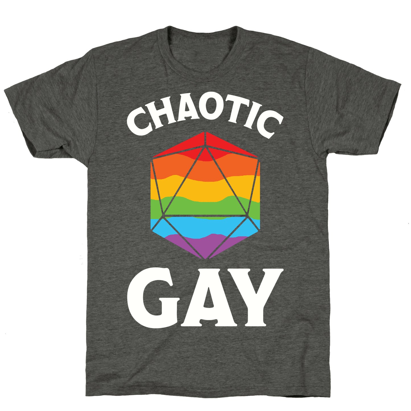 Chaotic Gay Unisex Triblend Tee