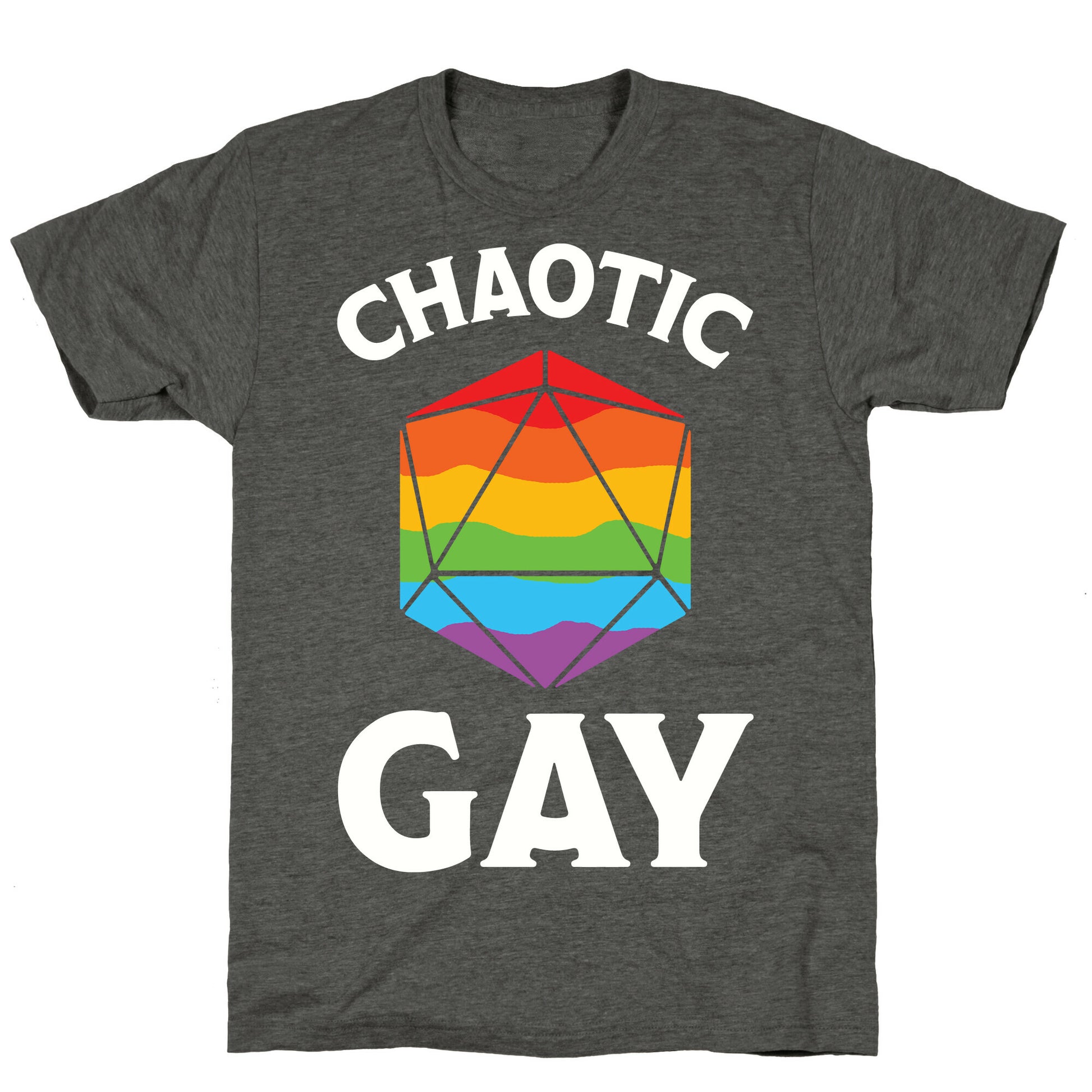 Chaotic Gay Unisex Triblend Tee