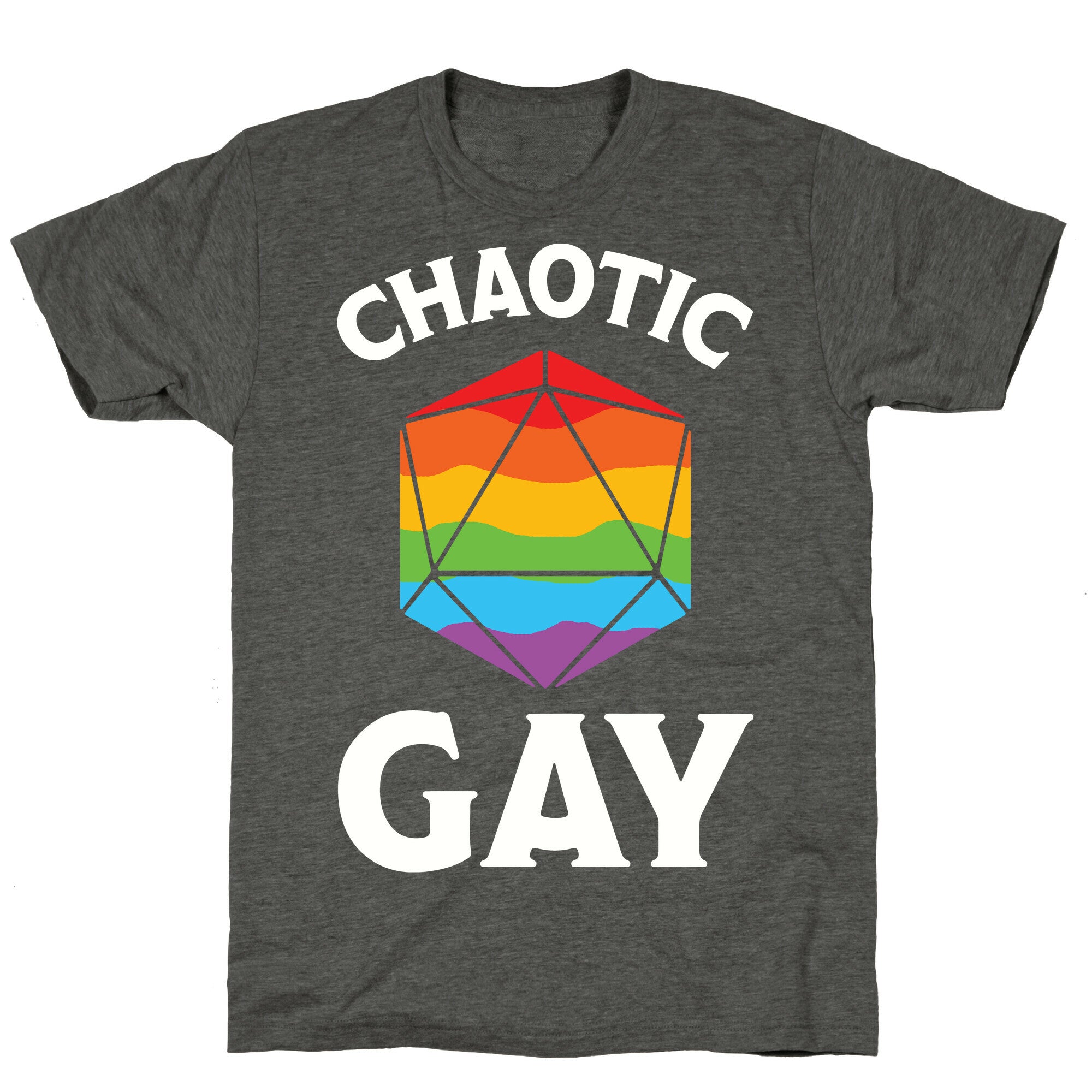 Chaotic Gay Unisex Triblend Tee