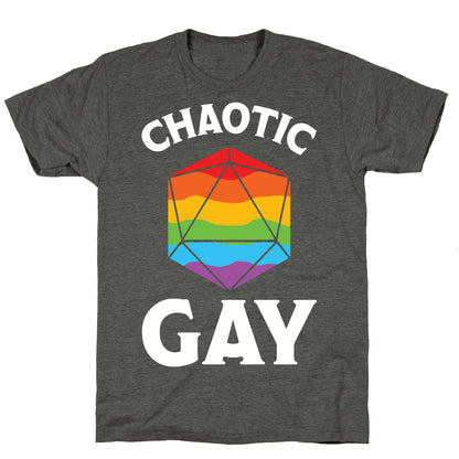 Chaotic Gay Unisex Triblend Tee