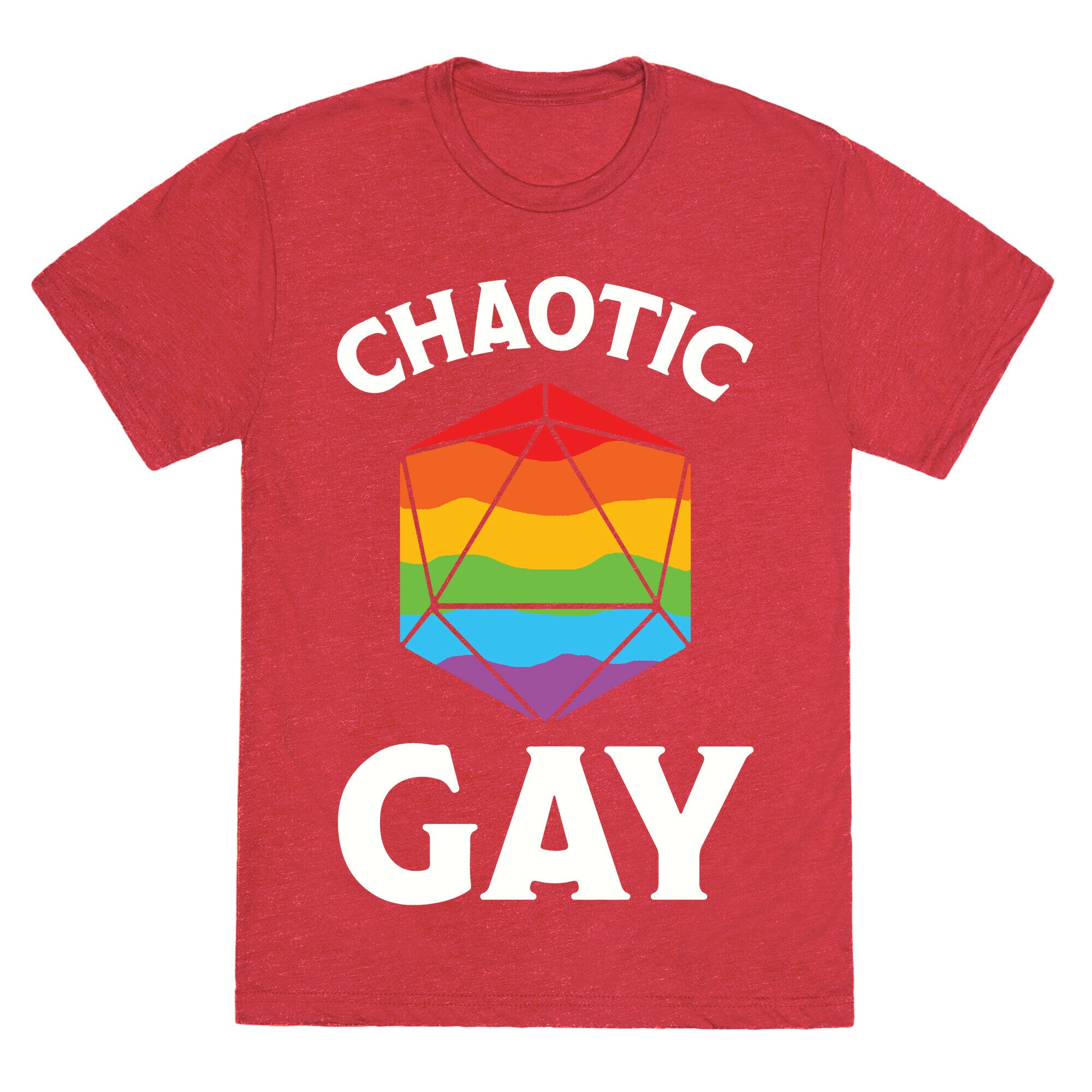 Chaotic Gay Unisex Triblend Tee