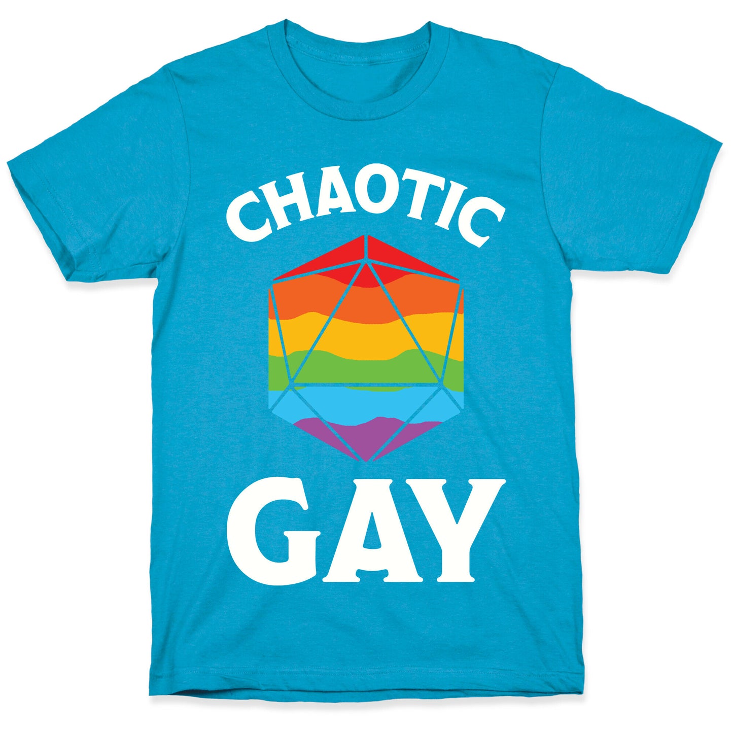 Chaotic Gay Unisex Triblend Tee