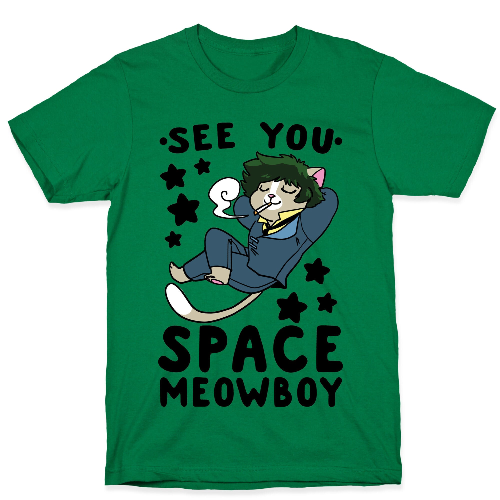 See you, Space Meowboy - Cowboy Bebop T-Shirt