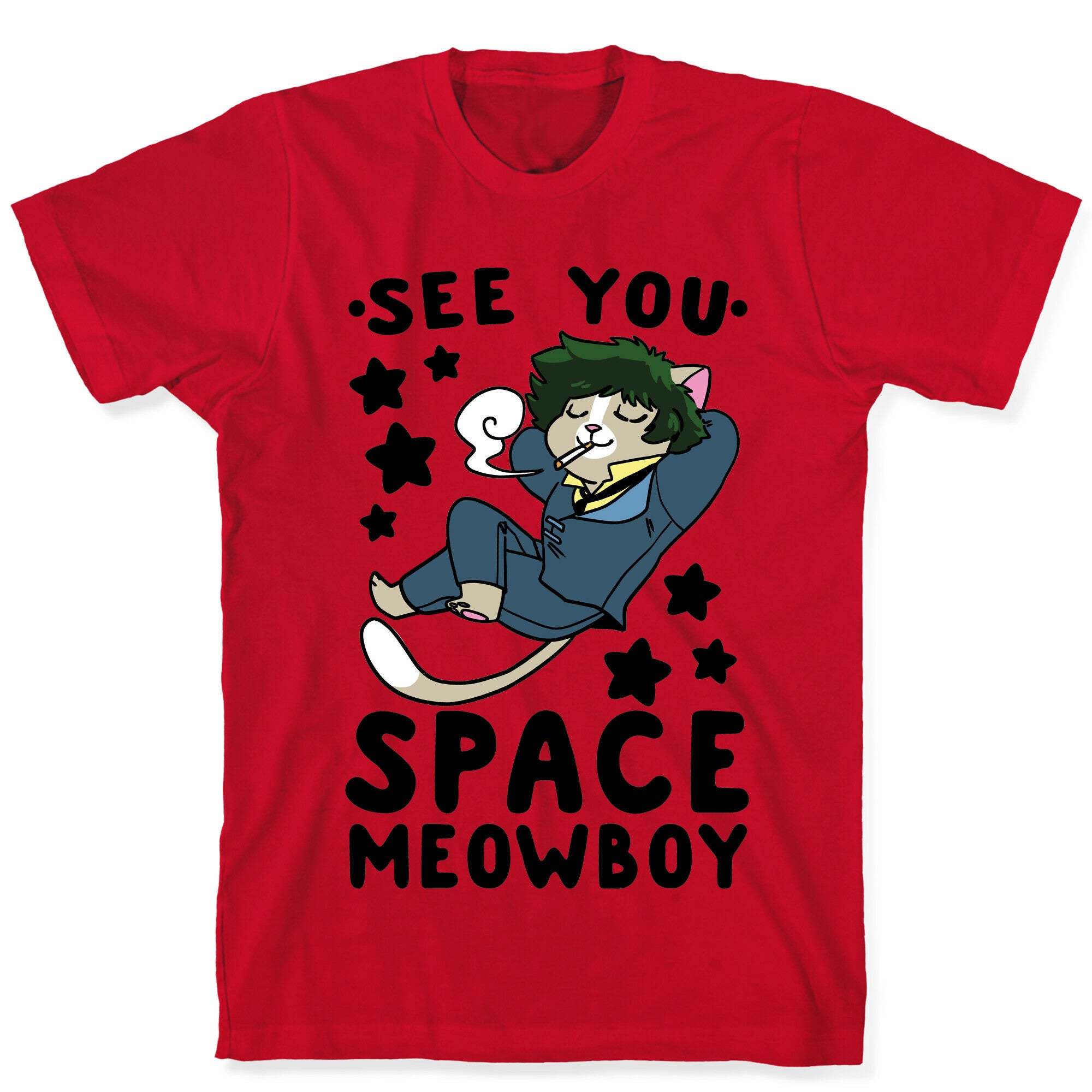 See you, Space Meowboy - Cowboy Bebop T-Shirt
