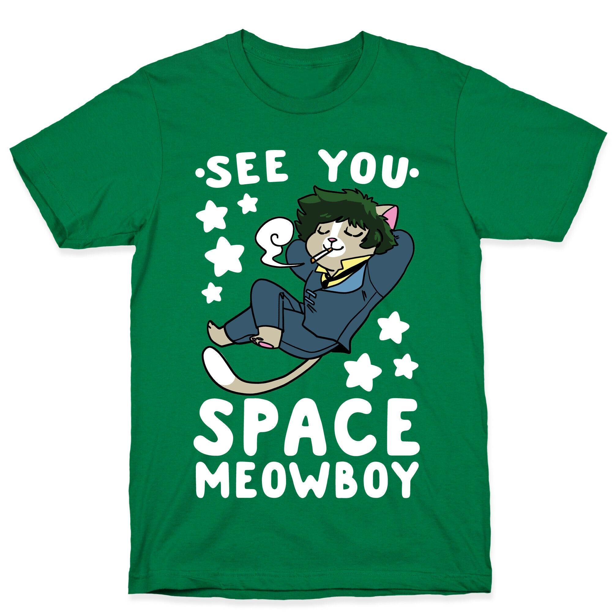 See you, Space Meowboy - Cowboy Bebop T-Shirt