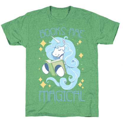 Books Are Magical Unisex Triblend Tee