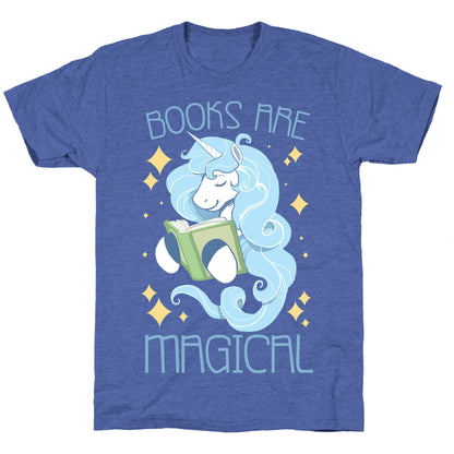 Books Are Magical Unisex Triblend Tee
