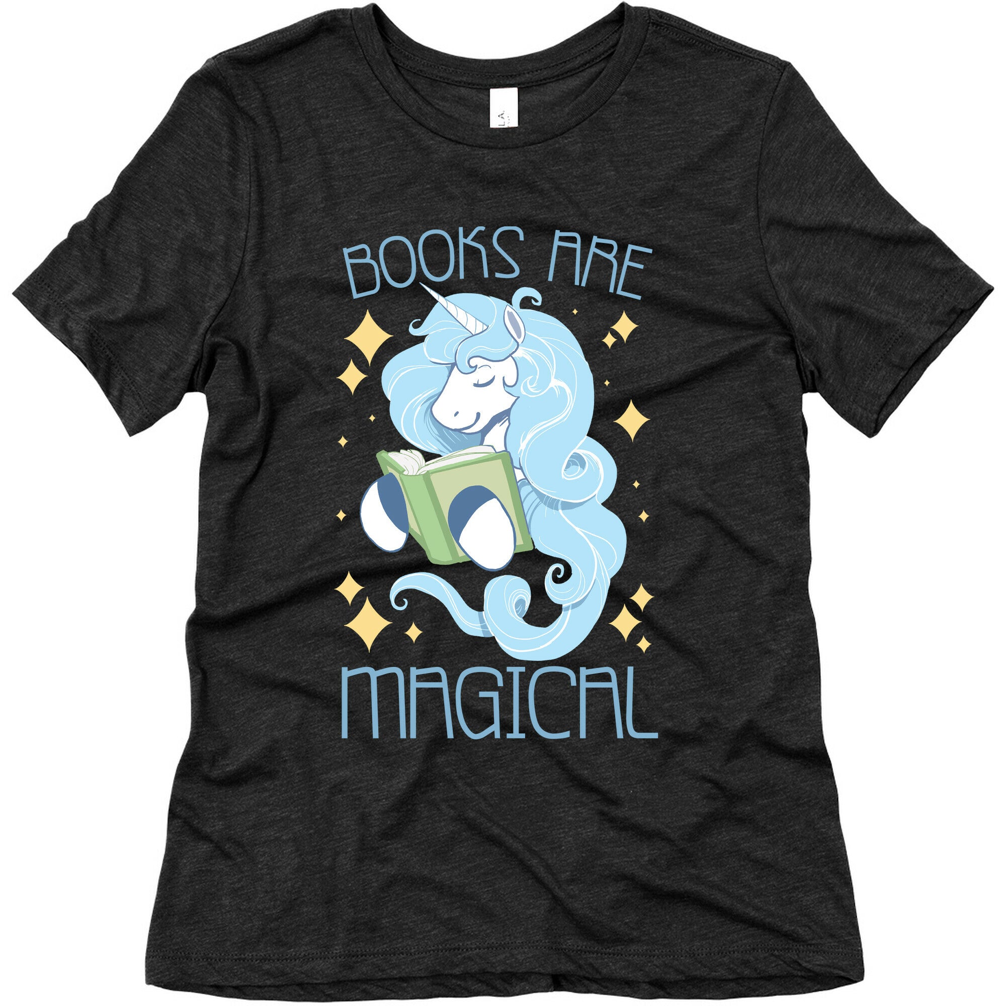 Books Are Magical Women's Triblend Tee