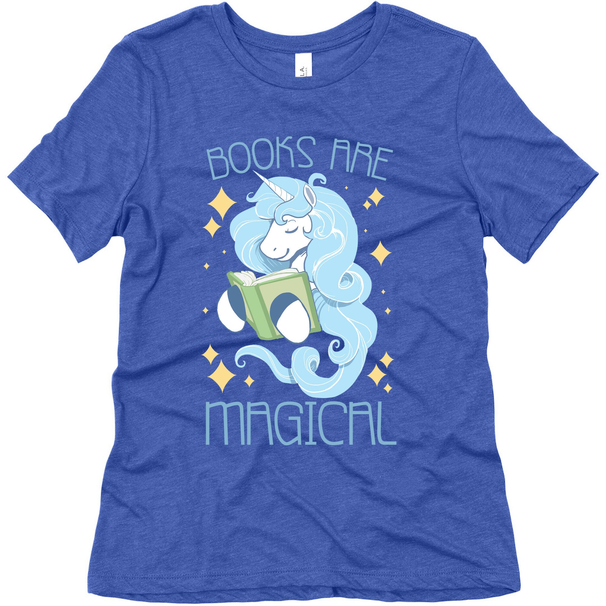 Books Are Magical Women's Triblend Tee