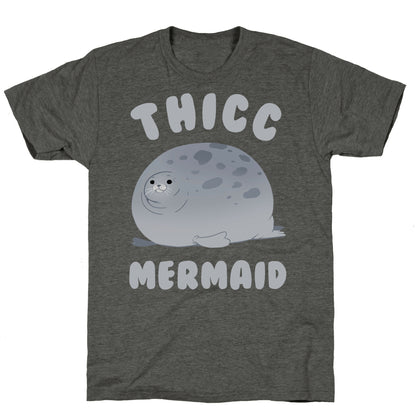Thicc Mermaid Unisex Triblend Tee