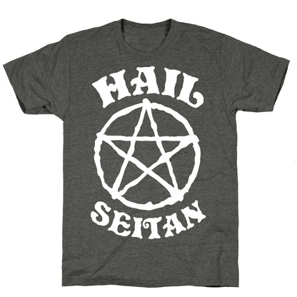 Hail Seitan Unisex Triblend Tee