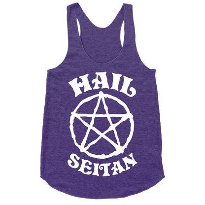Hail Seitan Racerback Tank