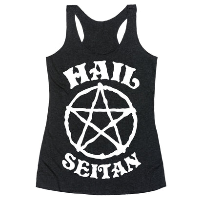 Hail Seitan Racerback Tank
