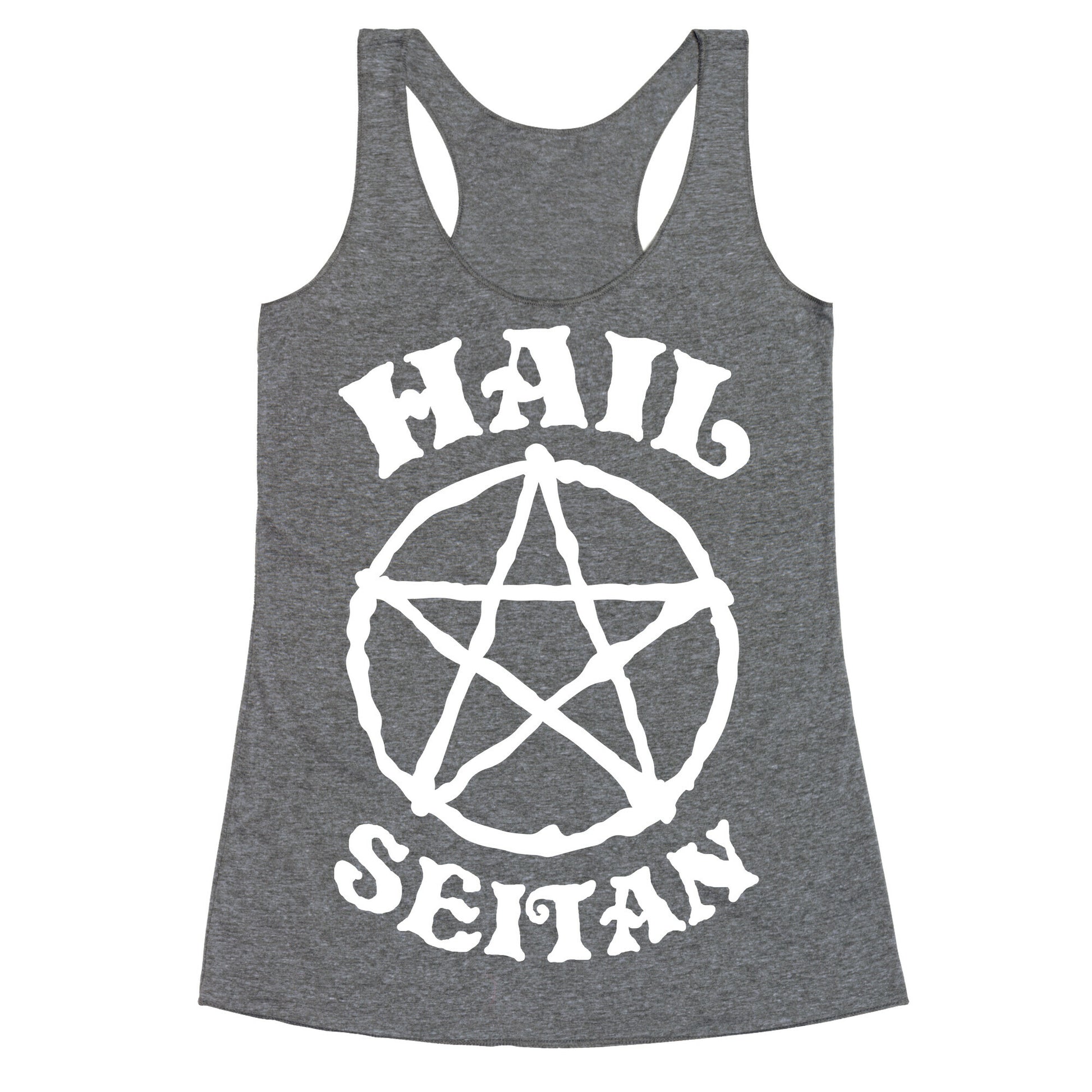 Hail Seitan Racerback Tank