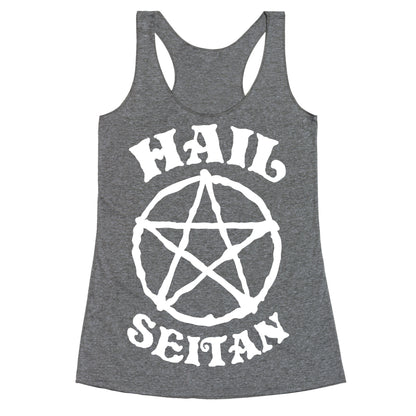 Hail Seitan Racerback Tank