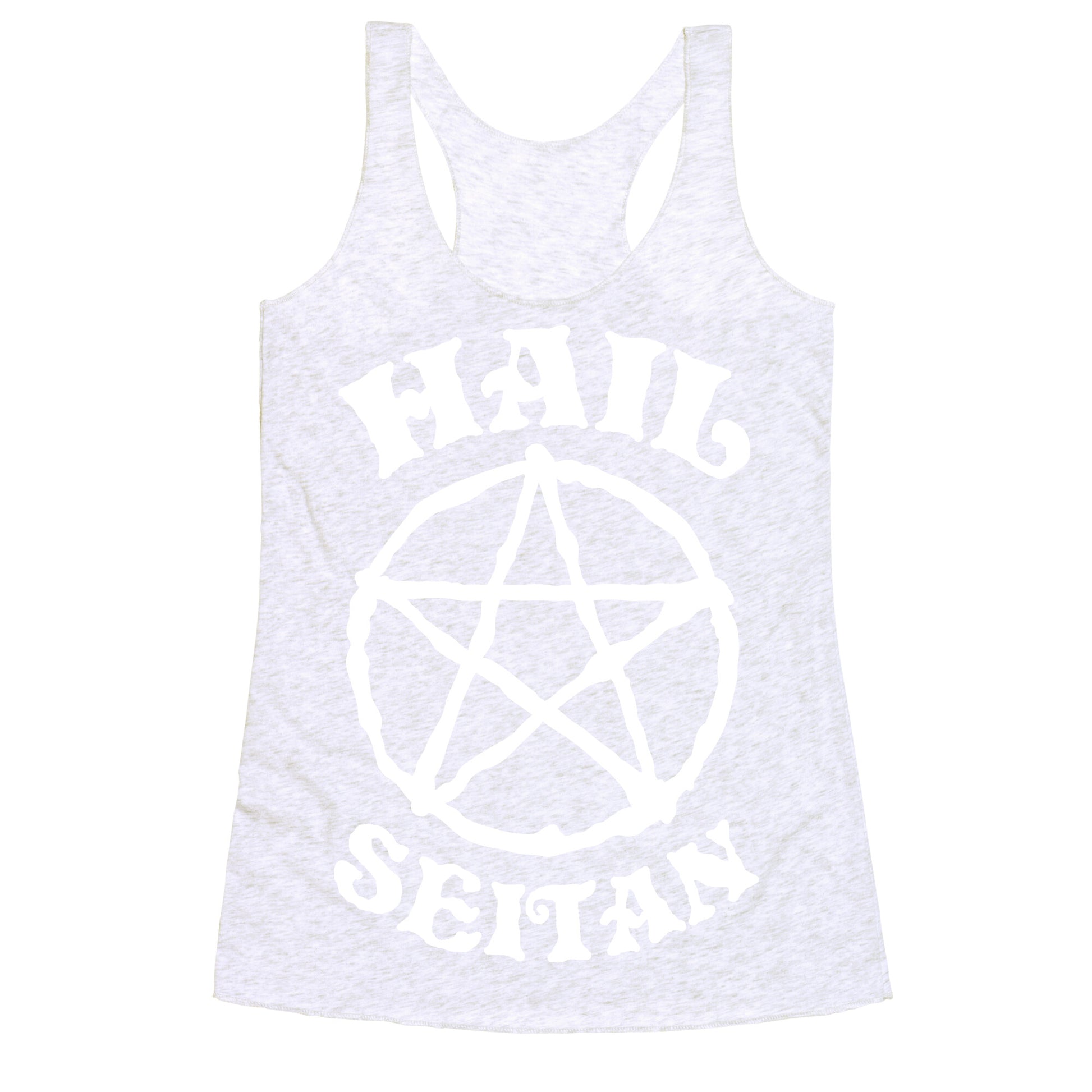Hail Seitan Racerback Tank