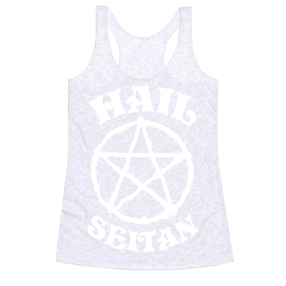 Hail Seitan Racerback Tank