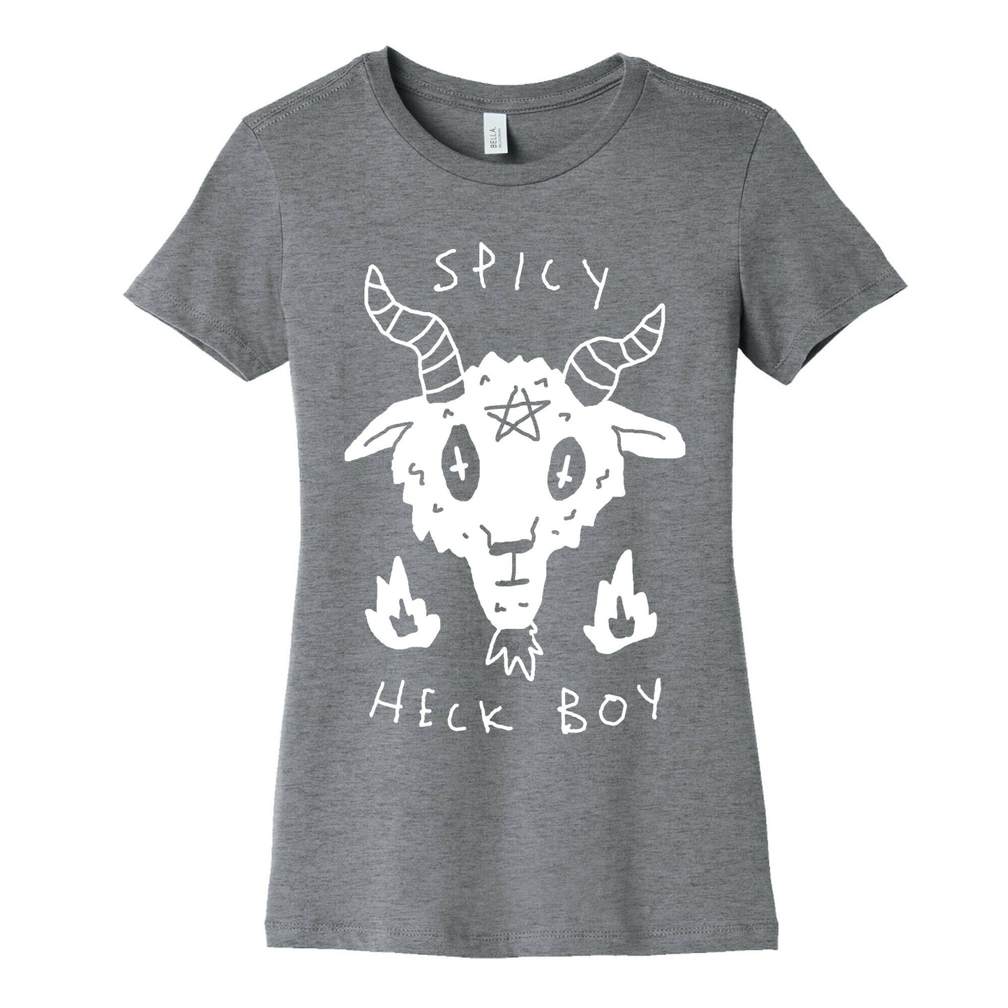 Spicy Heck Boy Satan Women's Cotton Tee