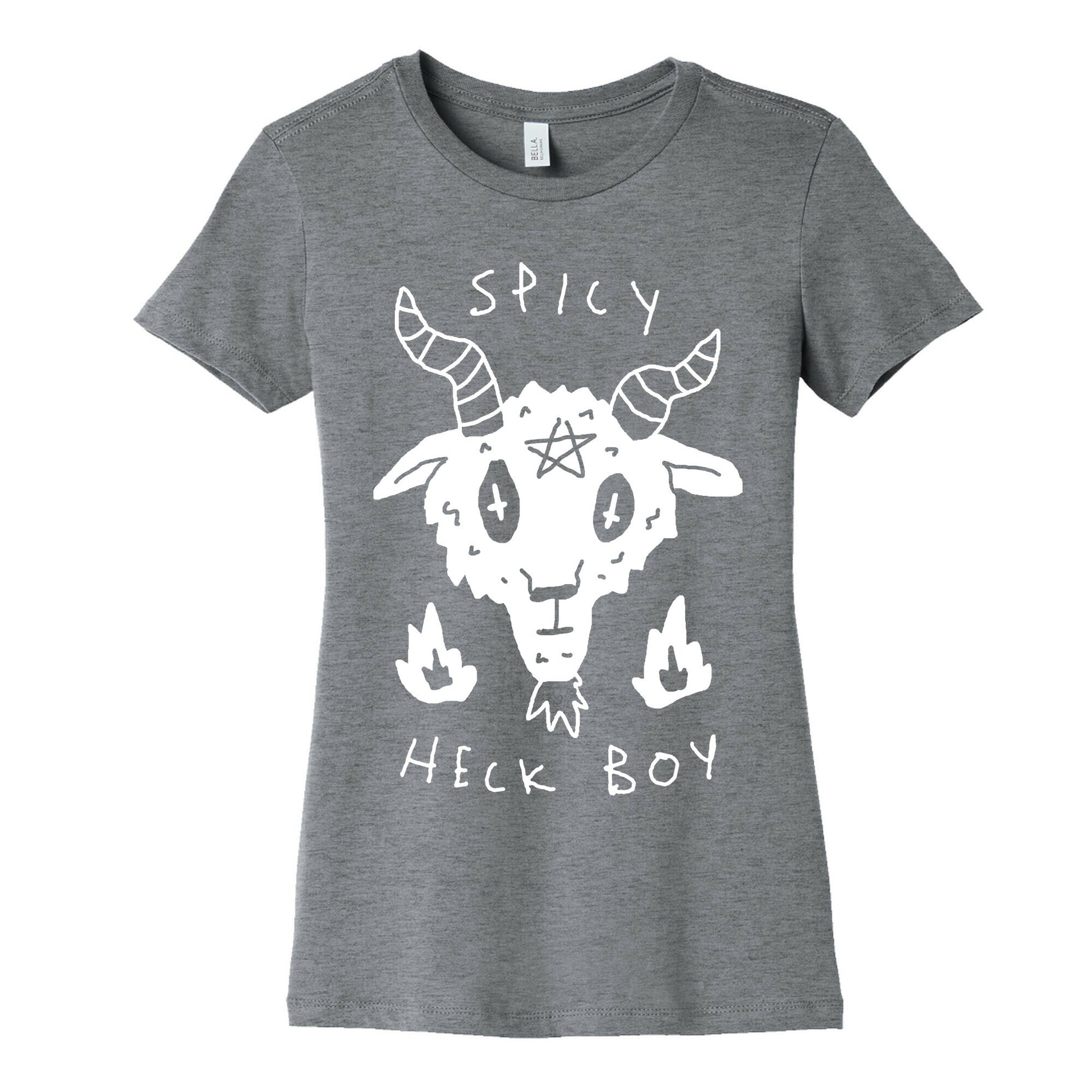 Spicy Heck Boy Satan Women's Cotton Tee