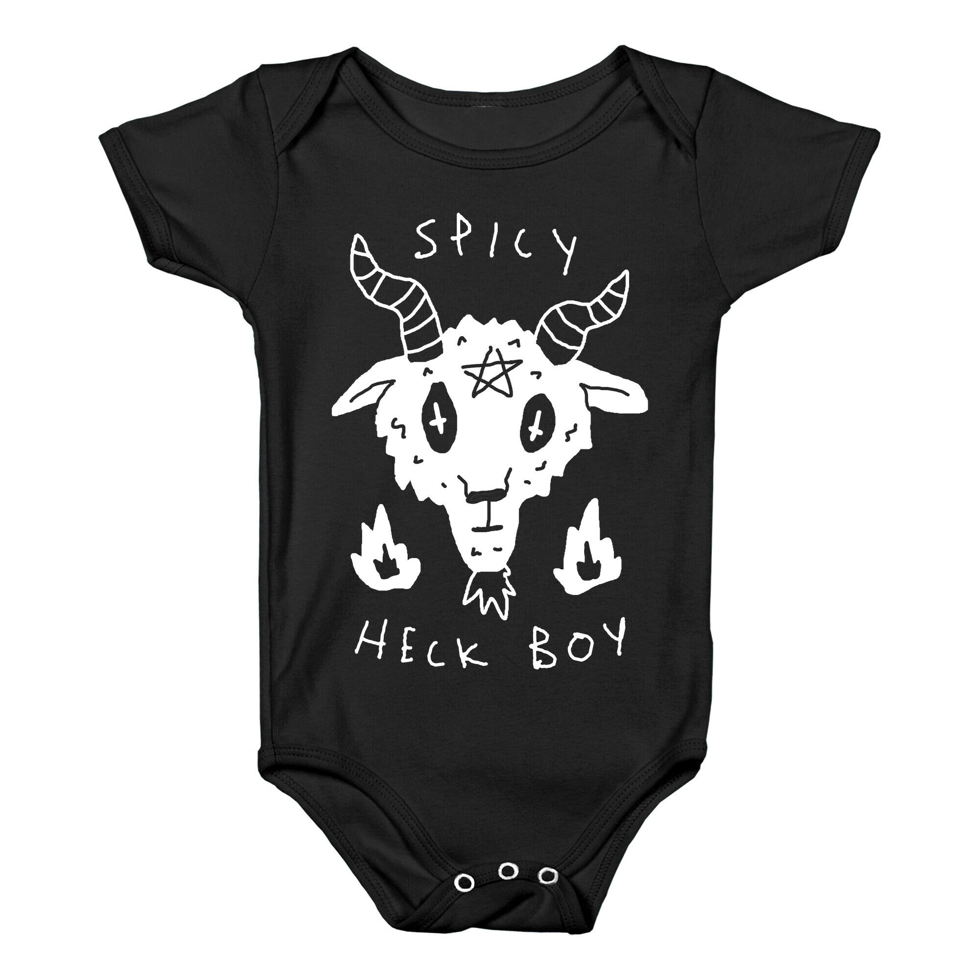 Spicy Heck Boy Satan Baby One Piece