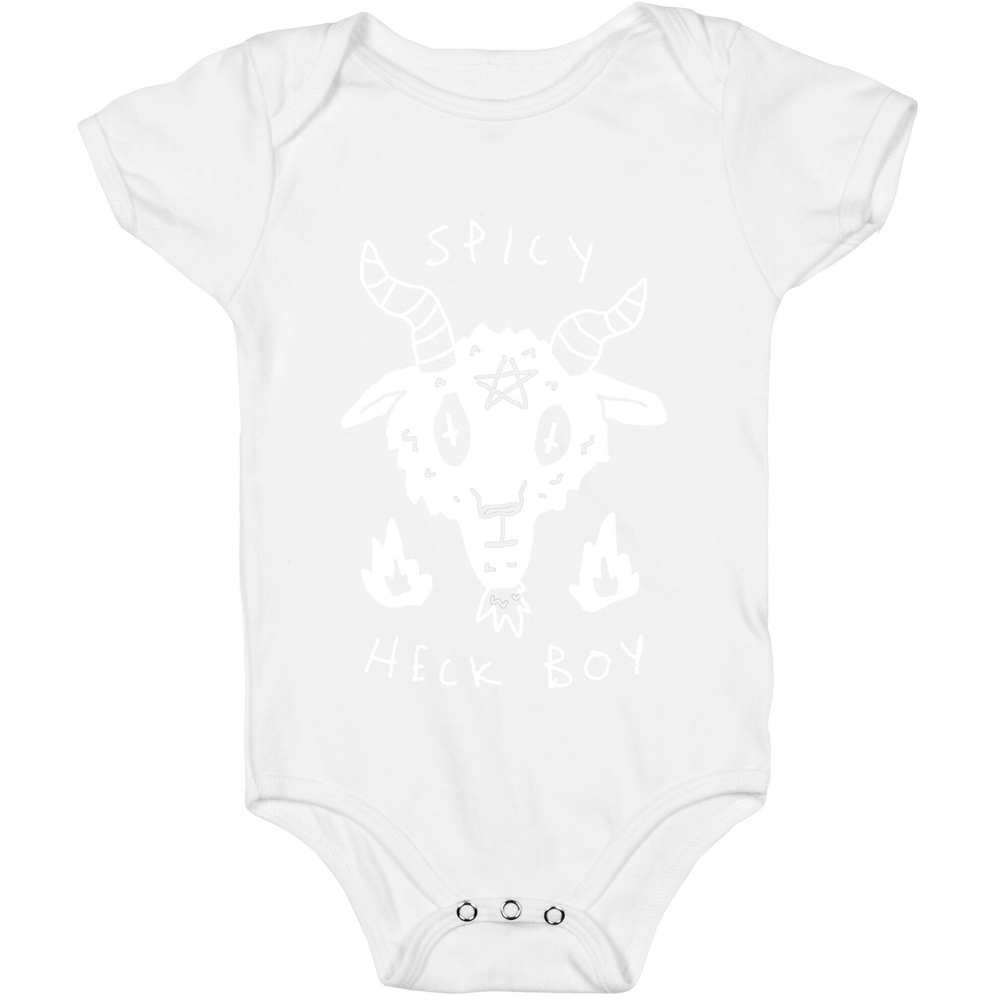 Spicy Heck Boy Satan Baby One Piece