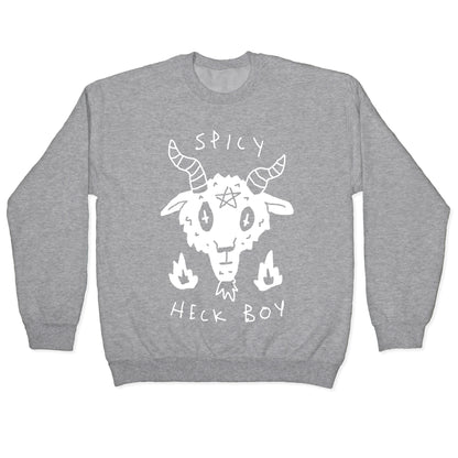 Spicy Heck Boy Satan Crewneck Sweatshirt
