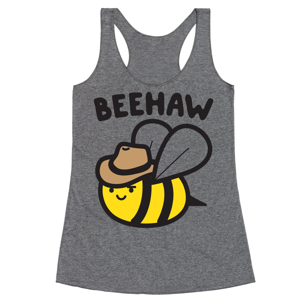 Beehaw Cowboy Bee Racerback Tank
