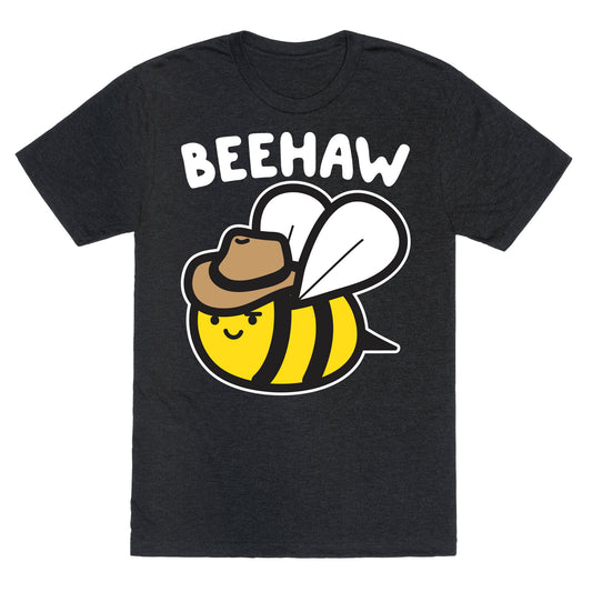 Beehaw Cowboy Bee Unisex Triblend Tee