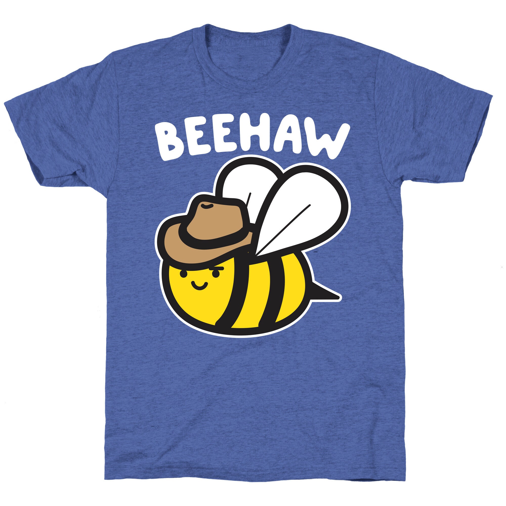 Beehaw Cowboy Bee Unisex Triblend Tee