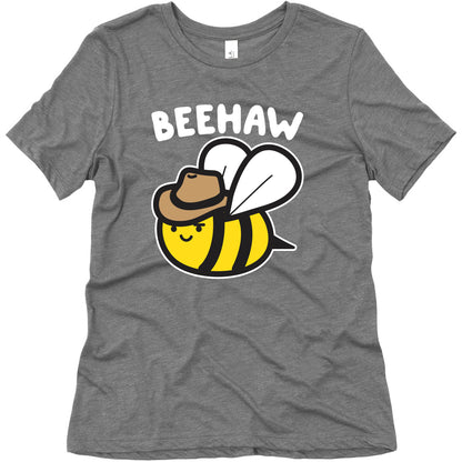 Beehaw Cowboy Bee Women's Triblend Tee