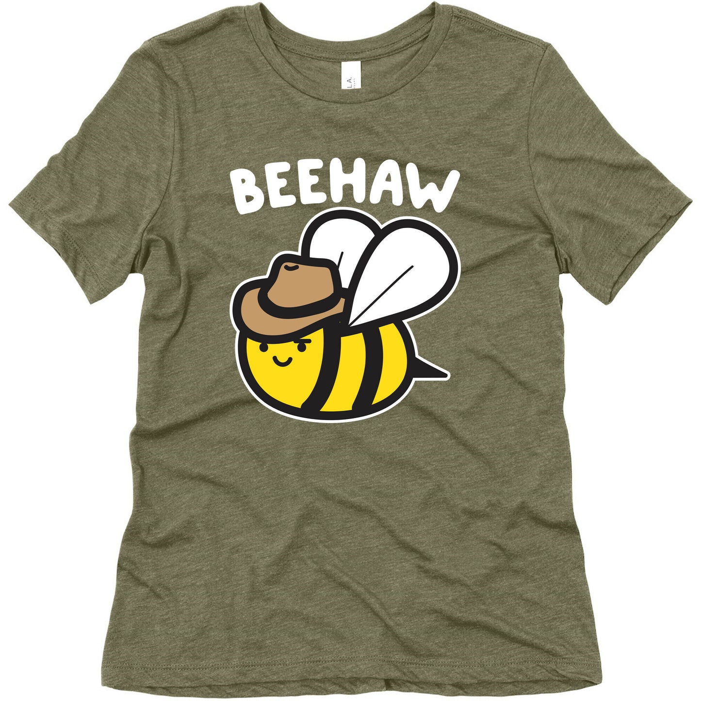 Beehaw Cowboy Bee Women's Triblend Tee