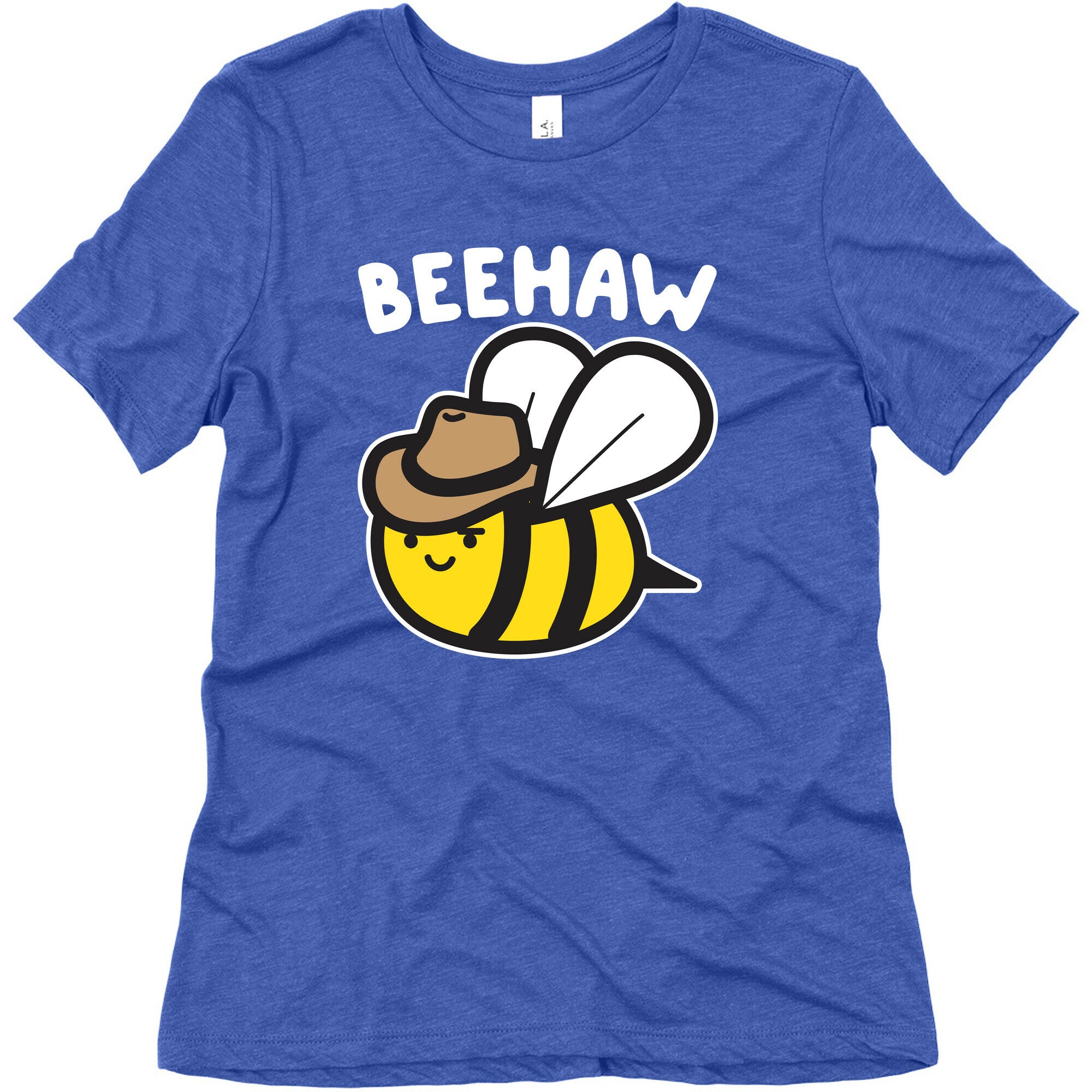 Beehaw Cowboy Bee Women's Triblend Tee