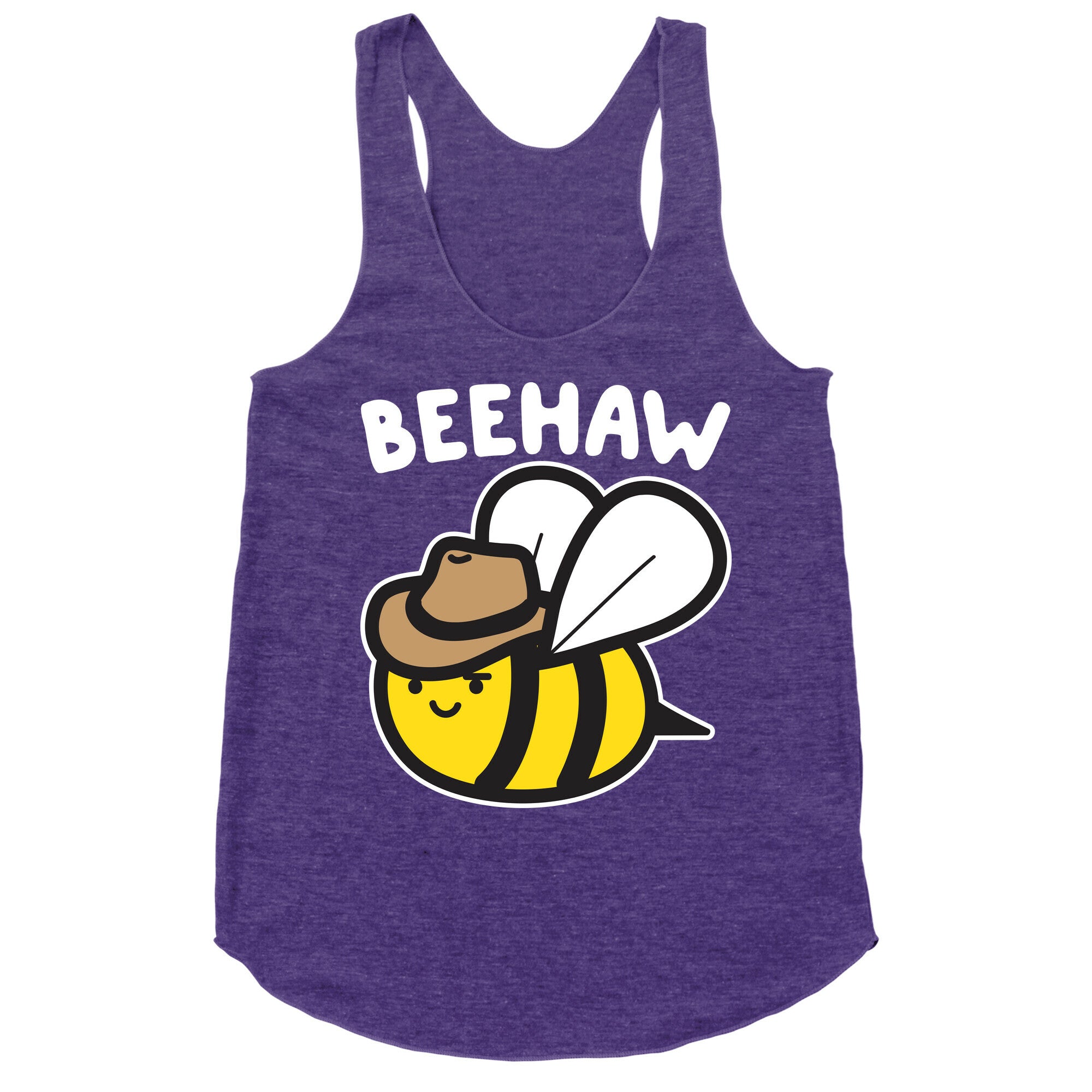 Beehaw Cowboy Bee Racerback Tank