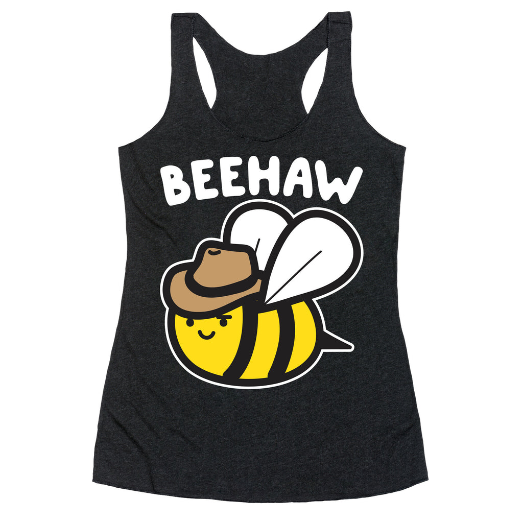 Beehaw Cowboy Bee Racerback Tank