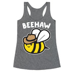 Beehaw Cowboy Bee Racerback Tank
