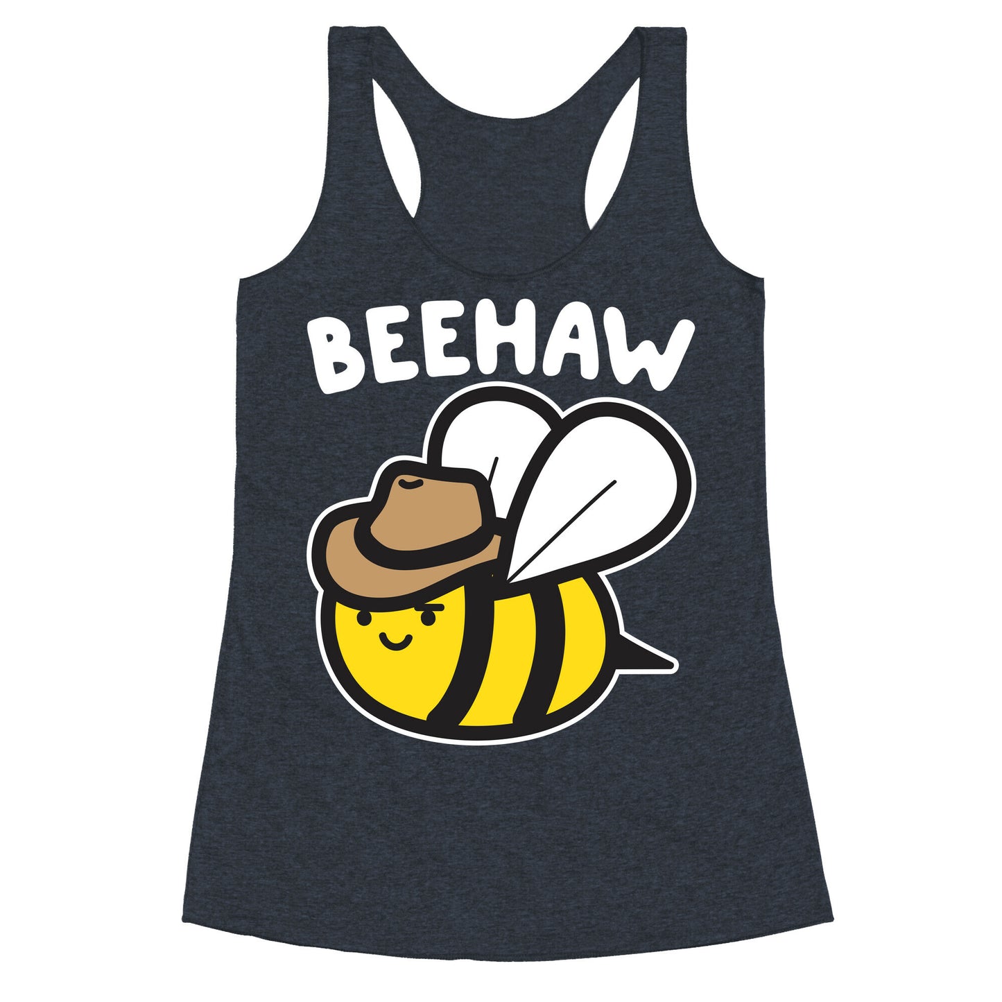 Beehaw Cowboy Bee Racerback Tank