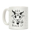 666 Blaze It Satan Coffee Mug