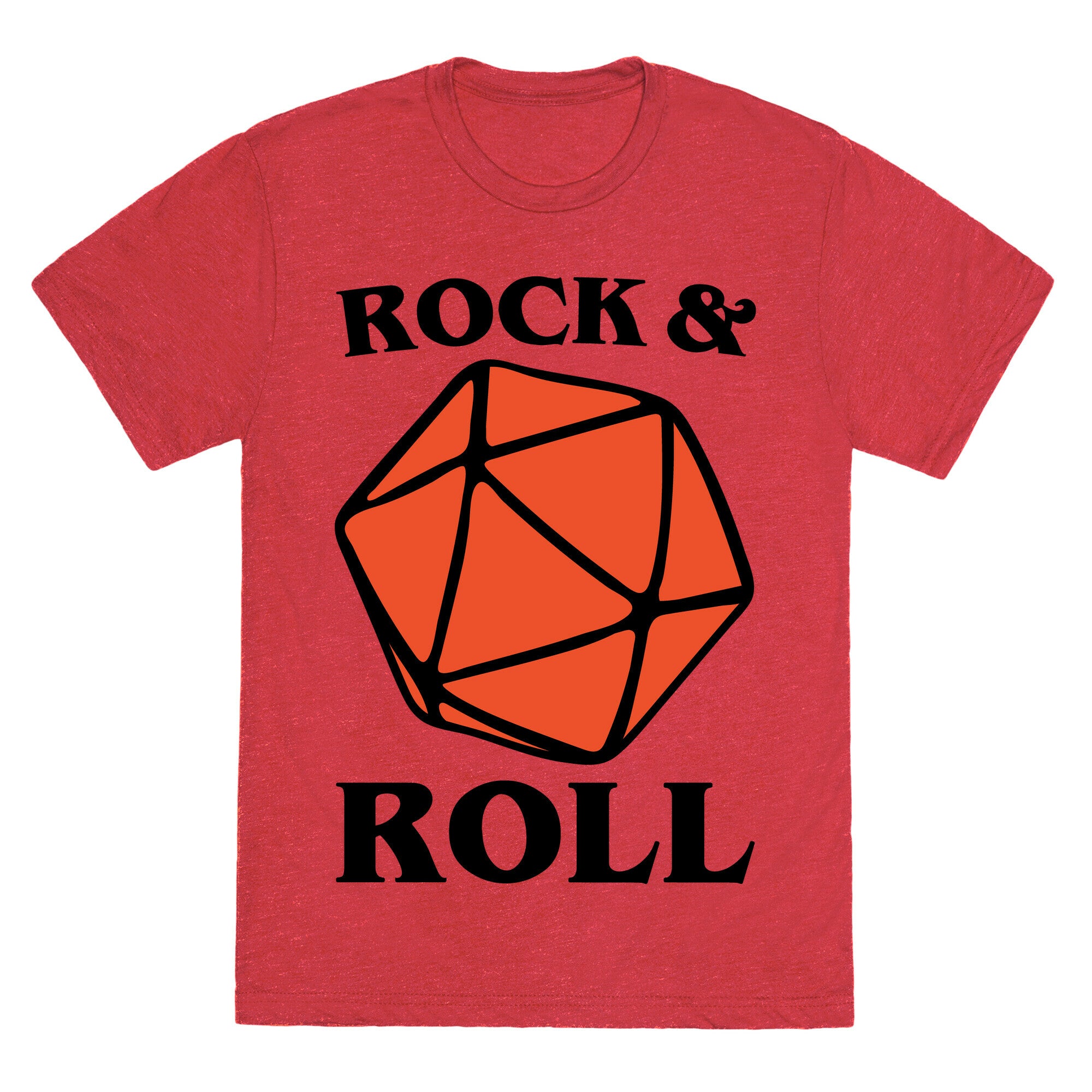 Rock and Roll D & D Parody Unisex Triblend Tee
