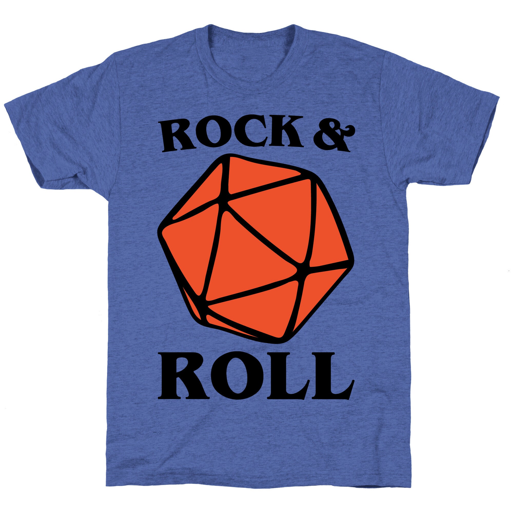 Rock and Roll D & D Parody Unisex Triblend Tee