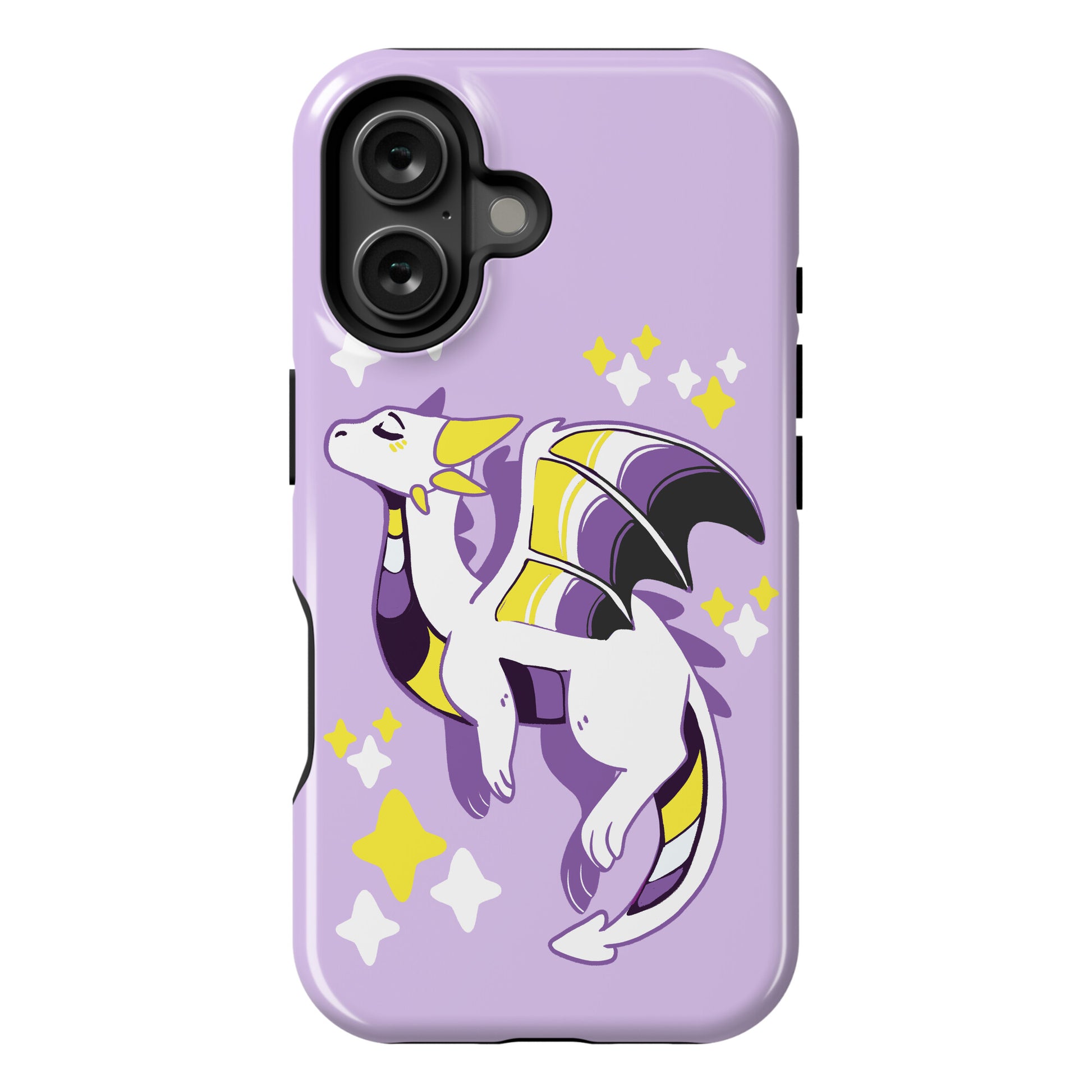 Non-Binary Pride Dragon Phone Case