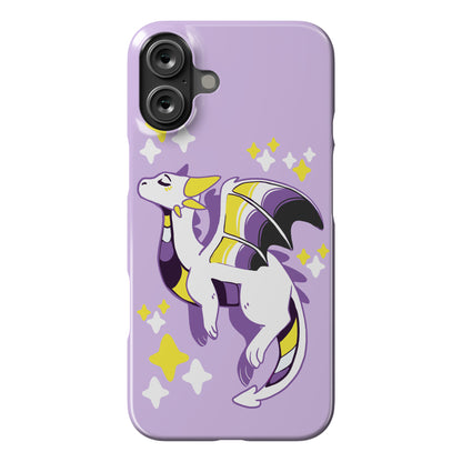 Non-Binary Pride Dragon Phone Case
