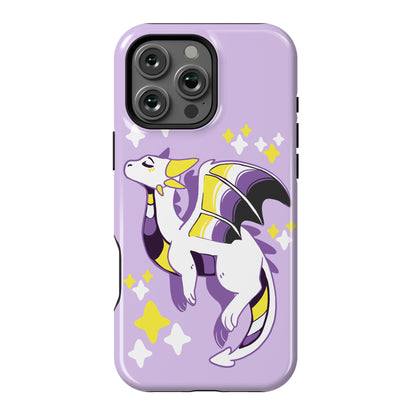 Non-Binary Pride Dragon Phone Case