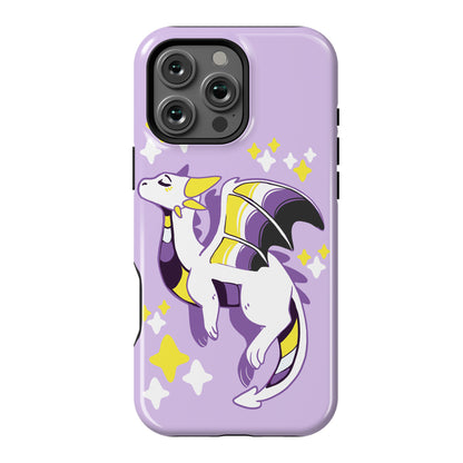 Non-Binary Pride Dragon Phone Case